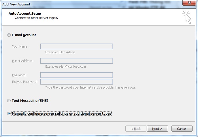 Hướng dẫn cấu hình IMAP trên Outlook 2010